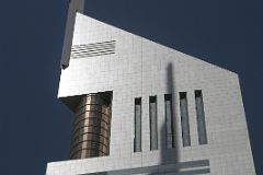 Dubai Sheikh Zayed Road 04 Emirates Towers Close Up.JPG